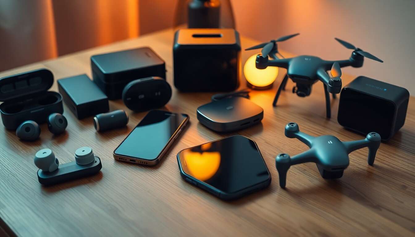 Les gadgets incontournables pour les amateurs de technologie