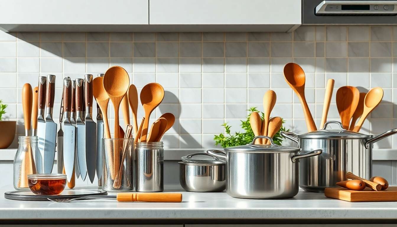 Ustensiles essentiels pour le chef à domicile