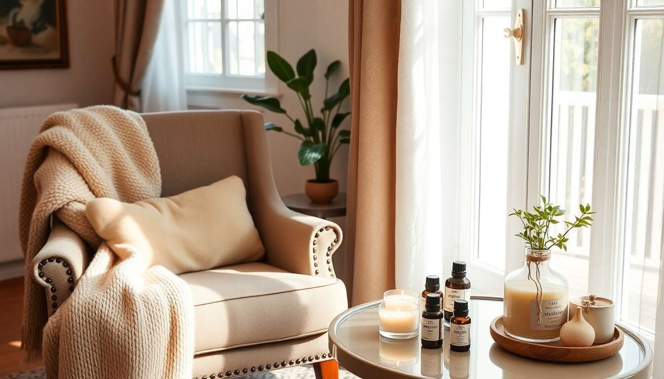 Objets de détente pour une maison zen