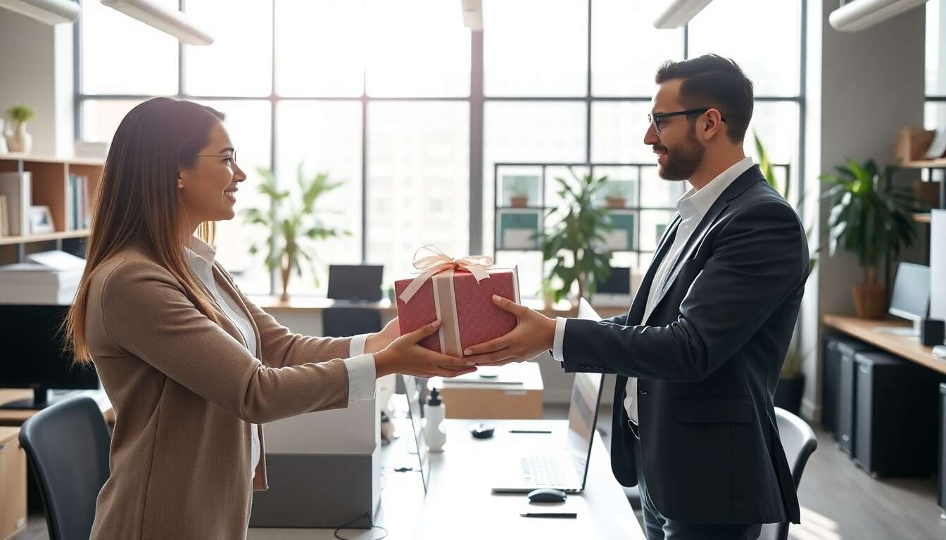 Définition des cadeaux d'affaires en entreprise Définition des cadeaux d'affaires en entreprise