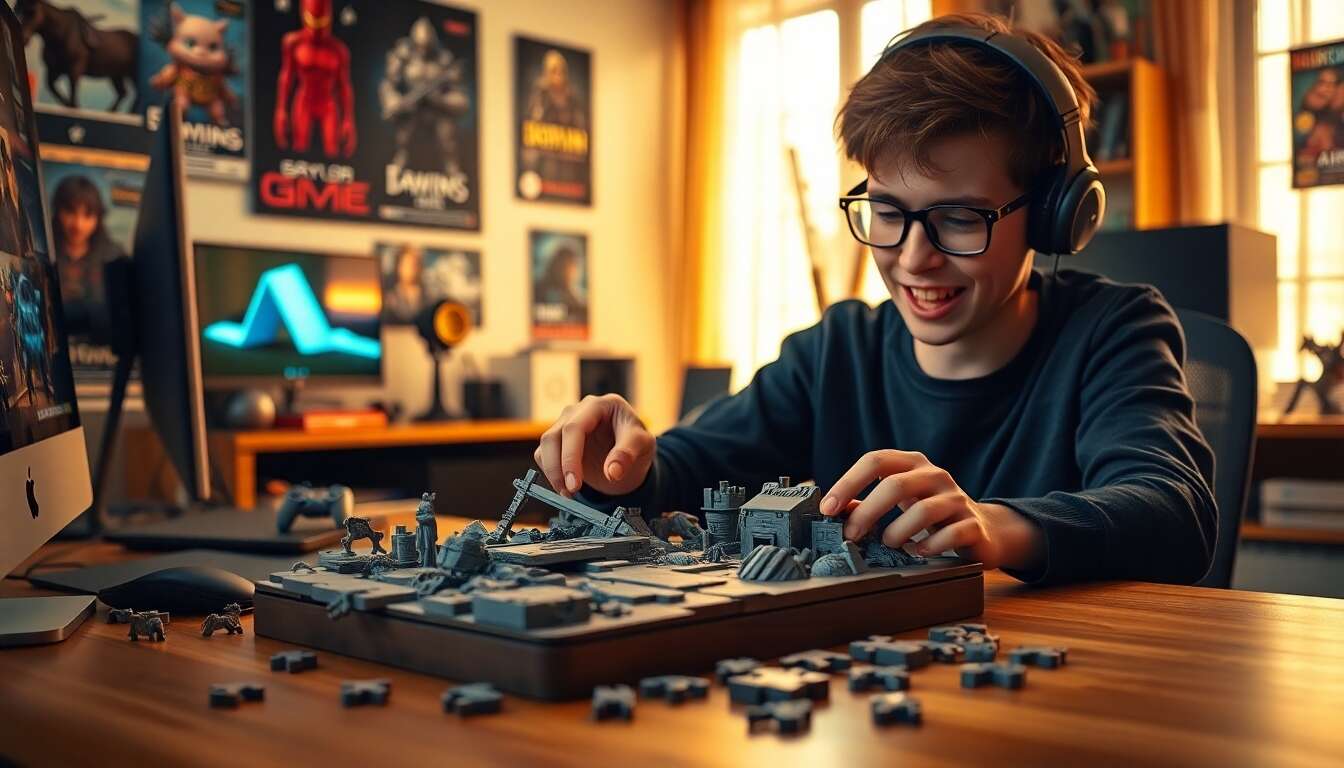 Pourquoi choisir un puzzle 3d pour un gamer ?