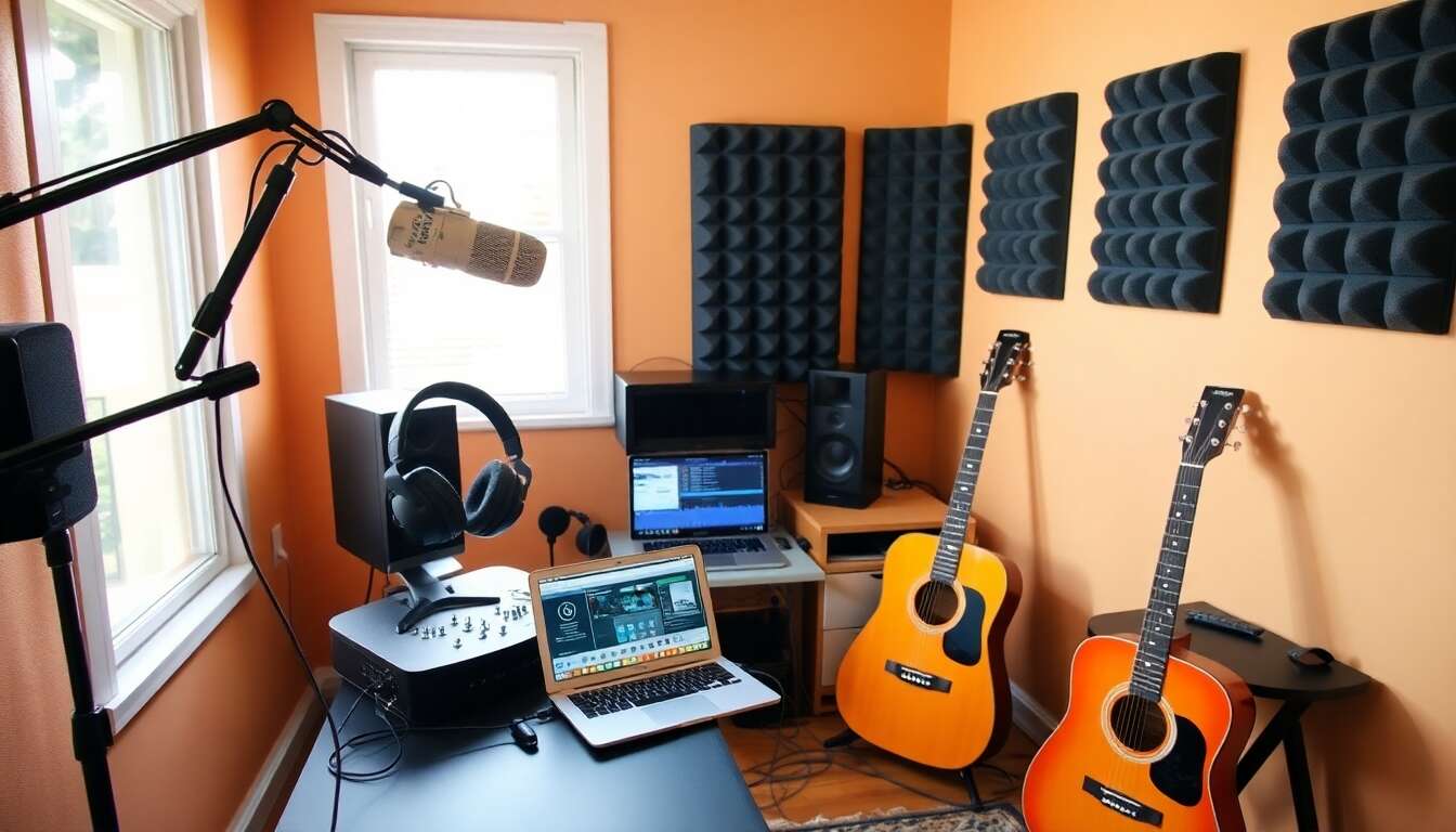 Matériel d'enregistrement pour débutants