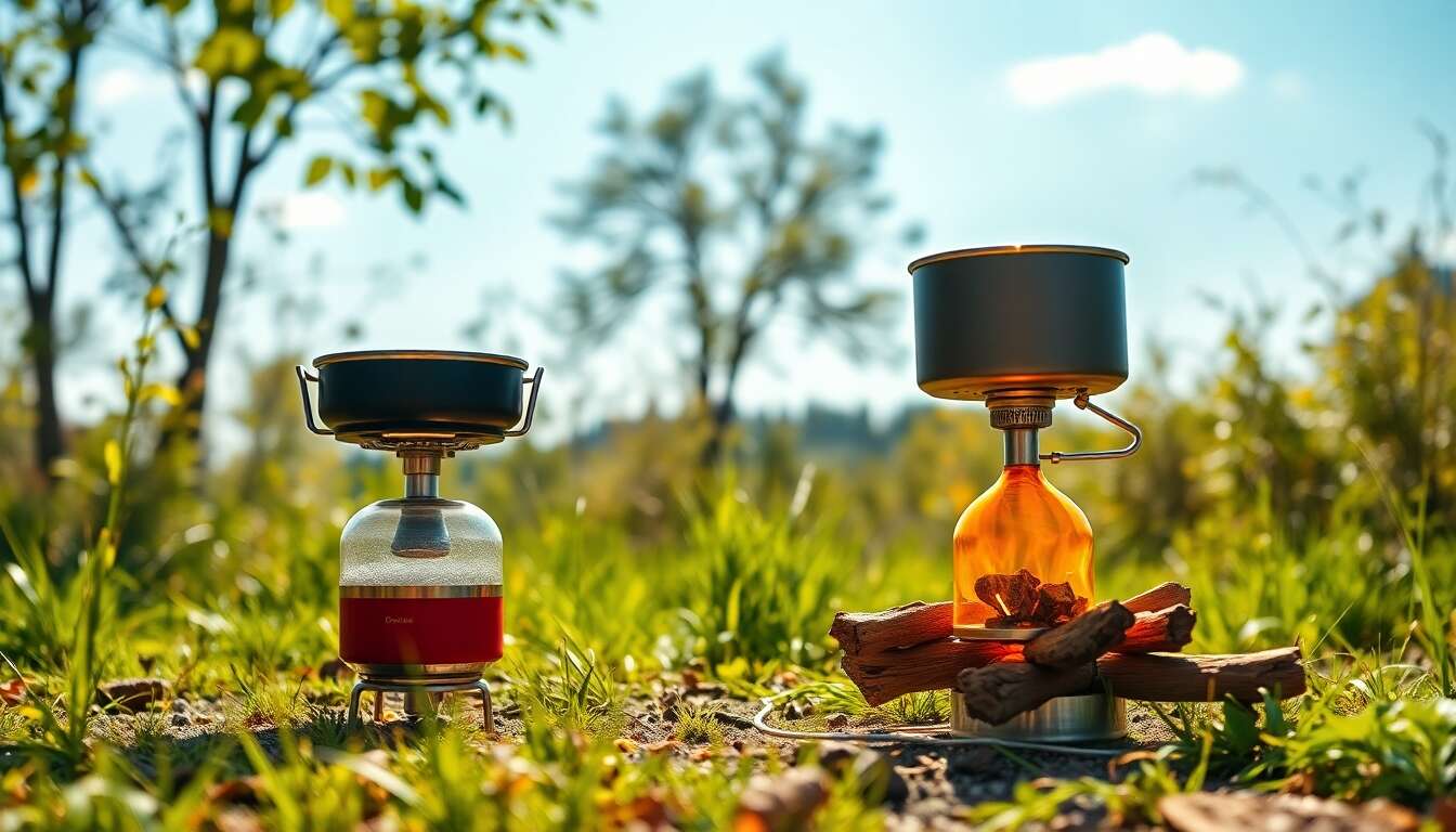 Réchauds écologiques : alcool et bois, des alternatives viables