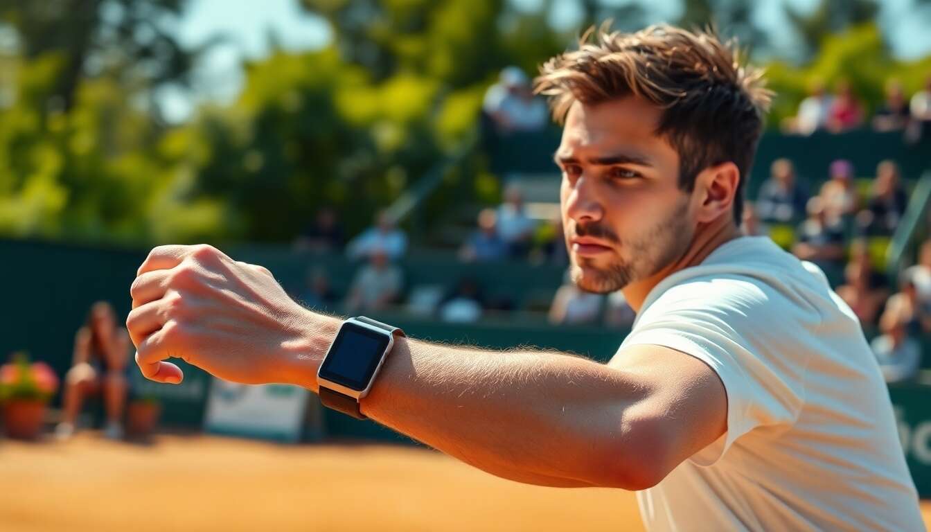 Tendances et innovations dans les bracelets connectés pour tennismen