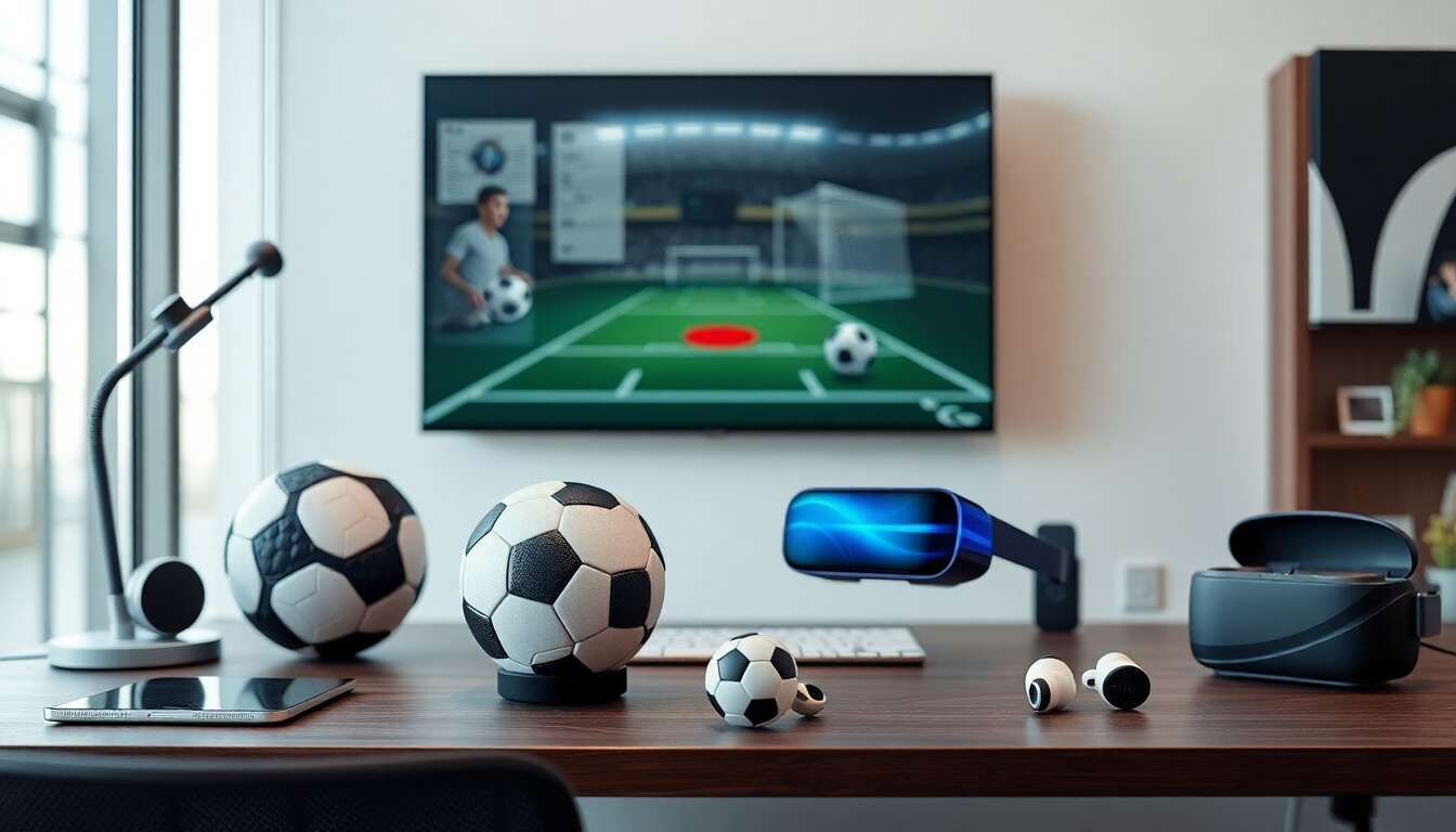 Accessoires high-tech pour enrichir l'expérience footballistique Accessoires high-tech pour enrichir l'expérience footballistique