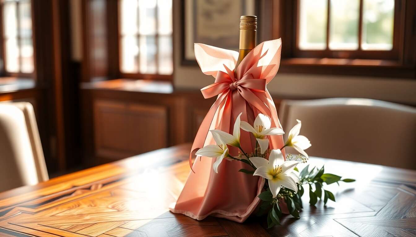 Emballer et présenter votre vin : l'art du détail raffiné