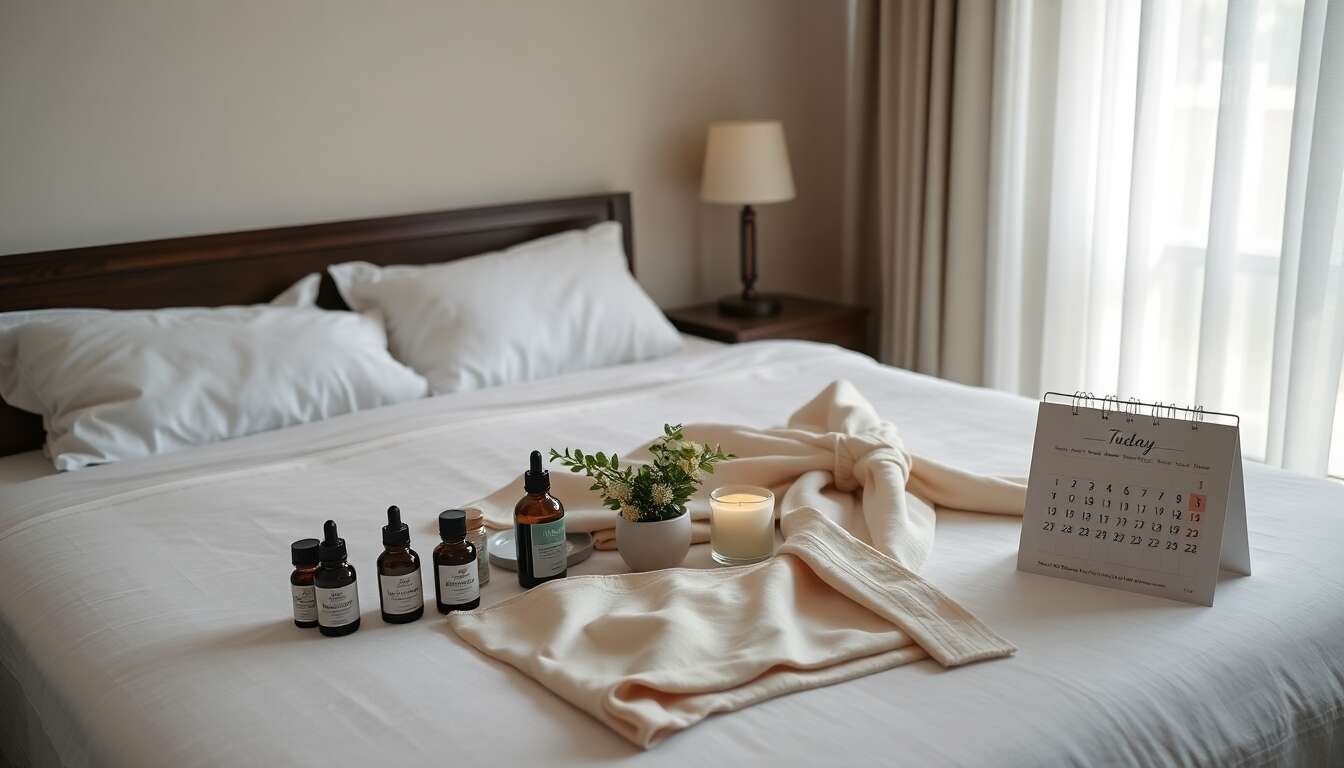 Planifier ses routines bien-être régulières avant le grand jour