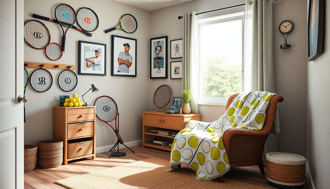 Accessoires indispensables pour un fan de tennis