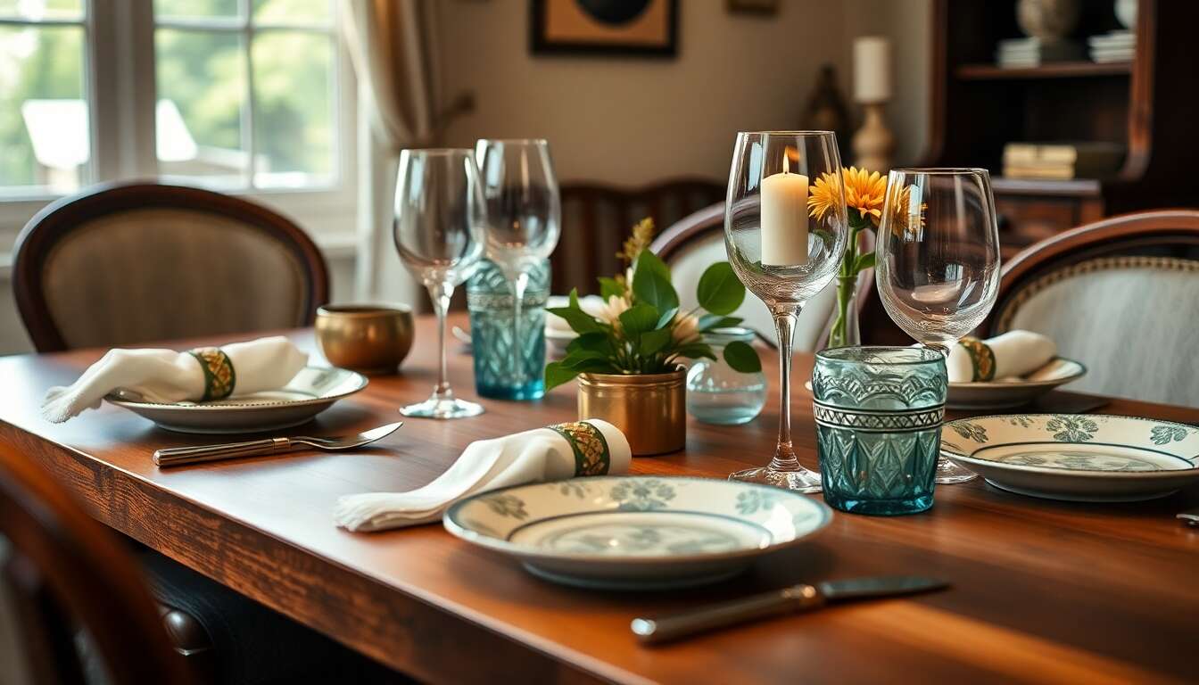 Accessoires de table : transformez vos repas en expériences mémorables
