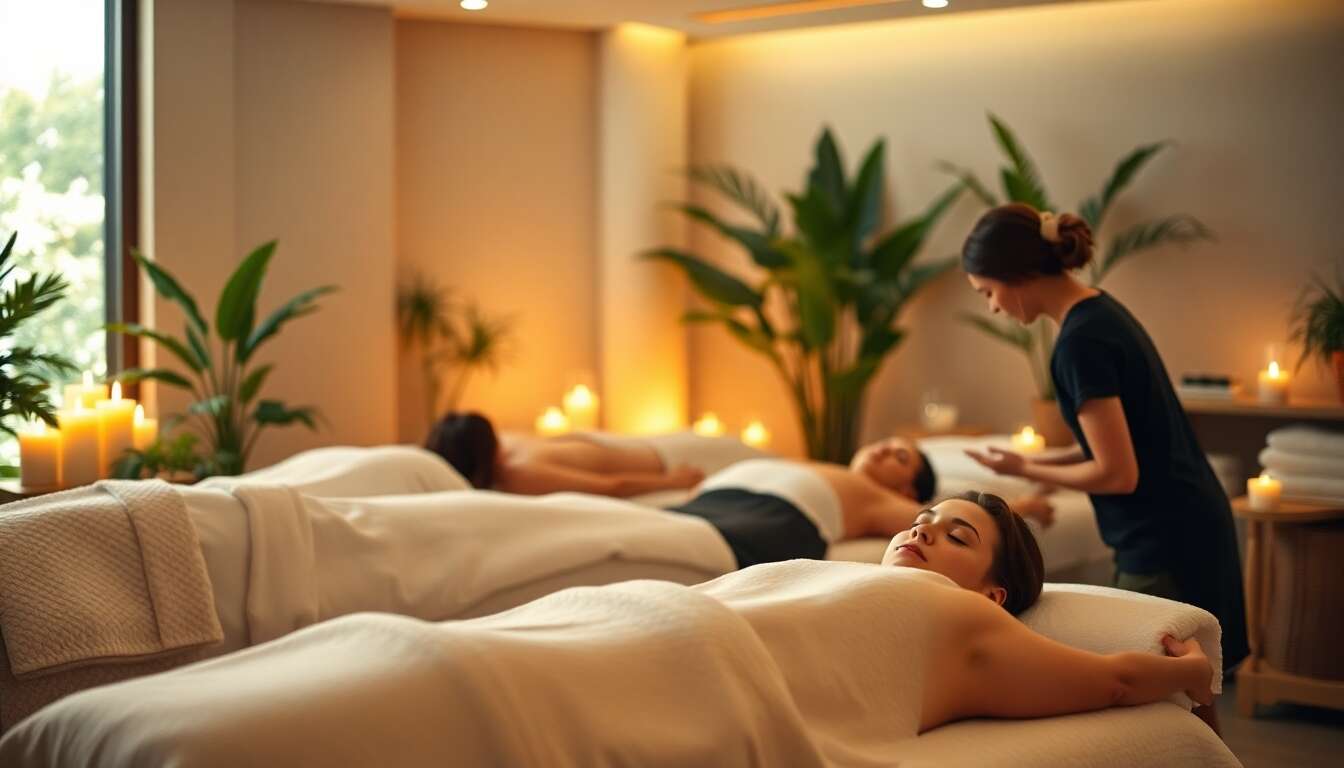 Les différents types de massages zen