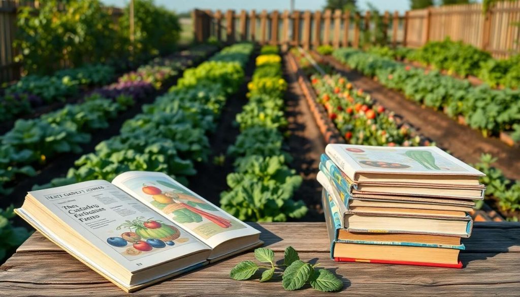 Apprendre le potager grâce à des livres spécialisés
