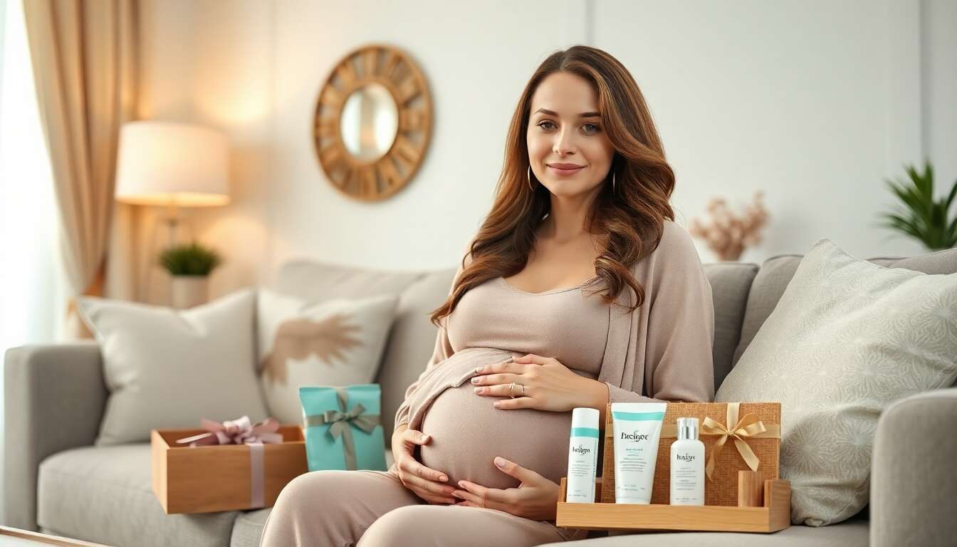Boxes et coffrets cadeaux pour chouchouter la future maman