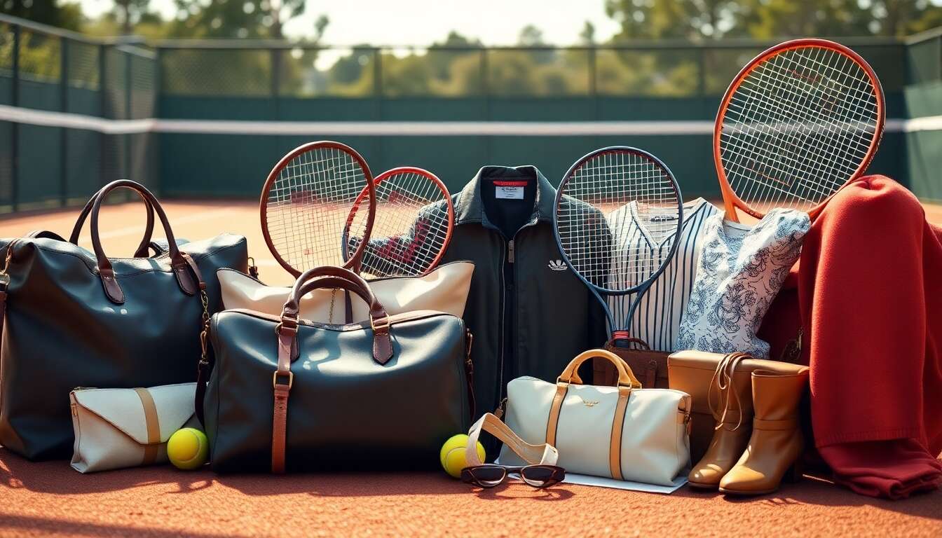 Cadeaux mode pour afficher sa passion du tennis