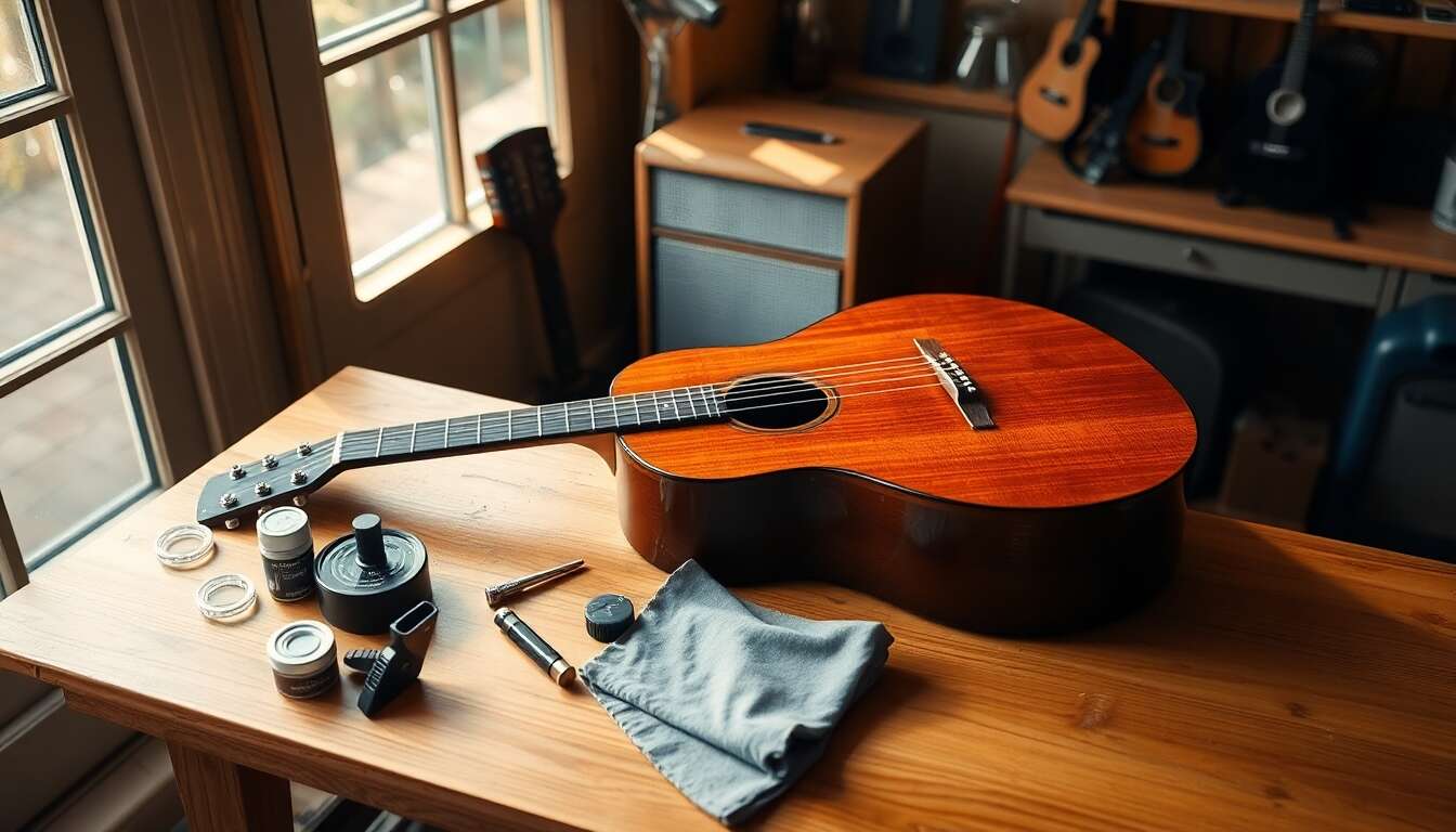 Accessoires pour entretenir votre instrument