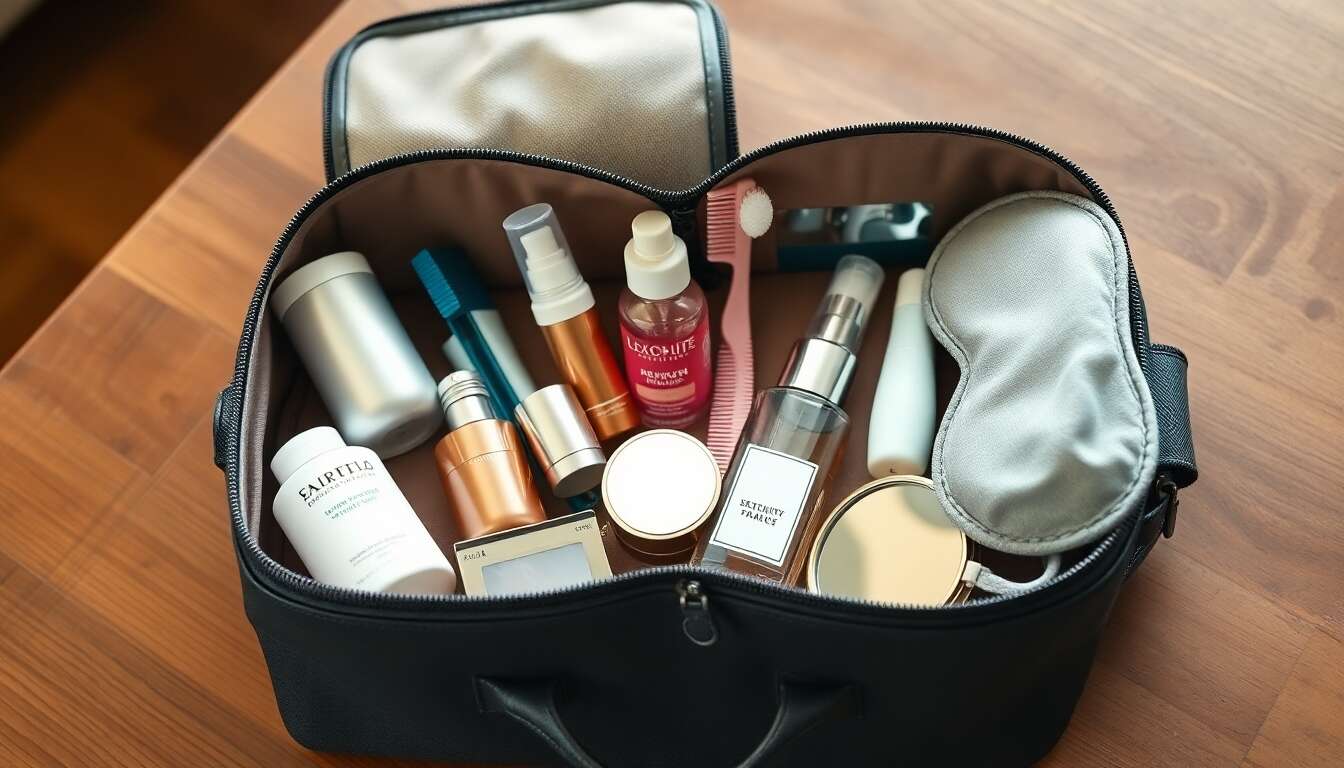 Les indispensables pour une trousse de voyage