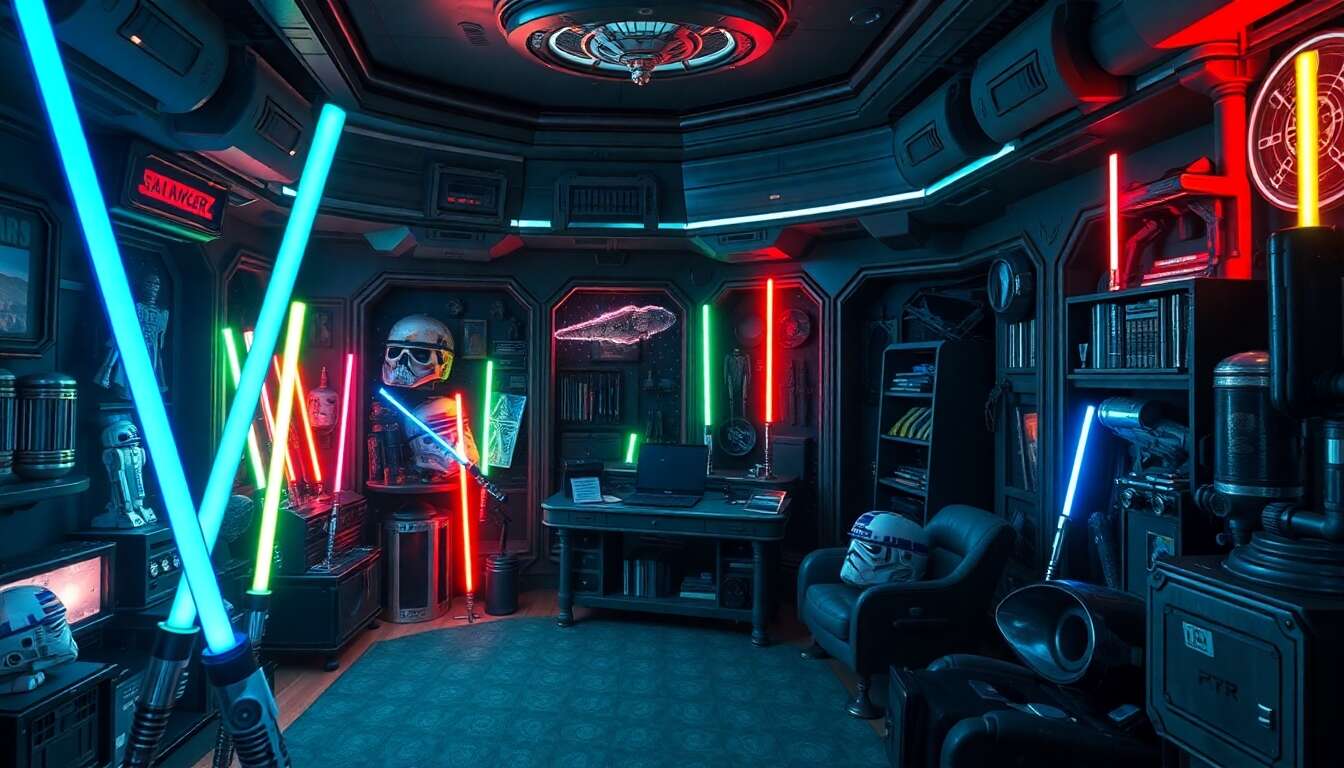 Le sabre laser : l'icône incontournable Le sabre laser : l'icône incontournable