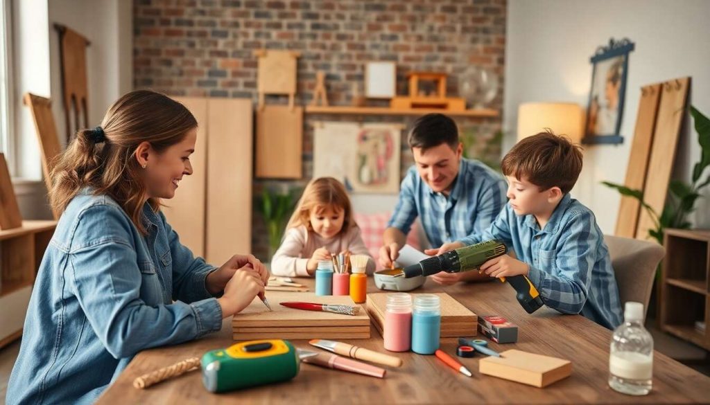 Bricolage en famille : kits prêts à l'emploi pour tous âges