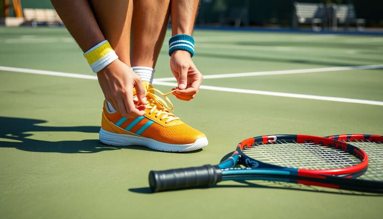 Accessoires de protection : éviter les blessures sur le court Accessoires de protection : éviter les blessures sur le court