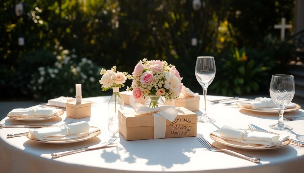 Comment surprendre lors d'une communion avec des présents uniques