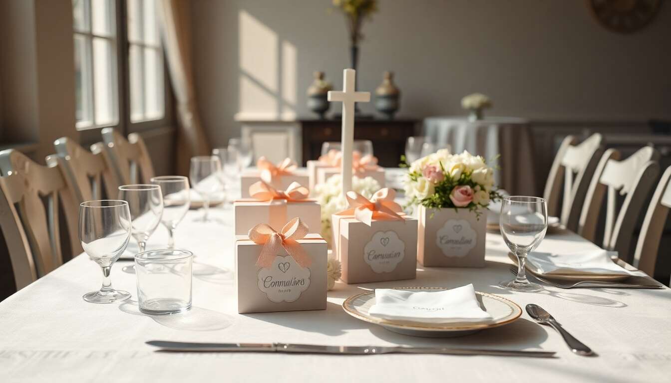 Idées de cadeaux personnalisés pour une communion inoubliable