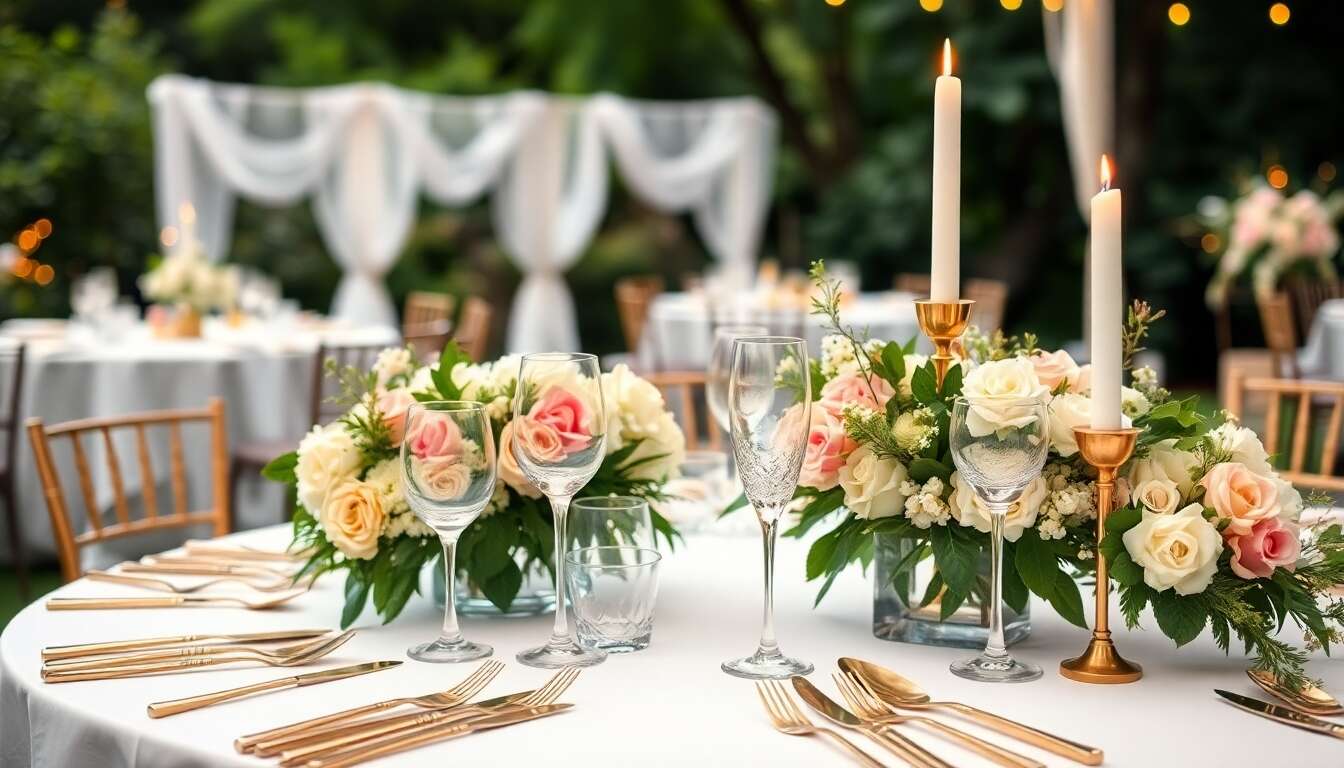 Tenir compte du thème de mariage