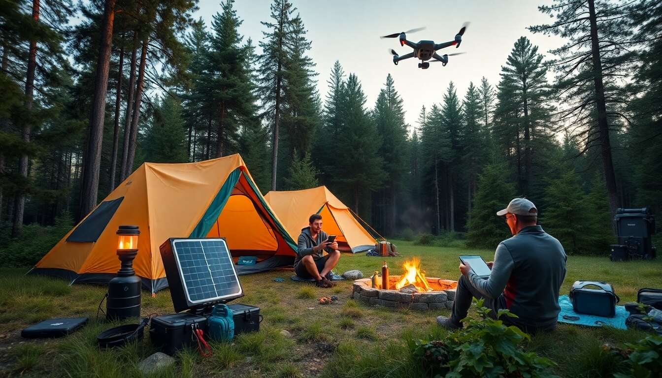 Accessoires high-tech pour les aventuriers connectés