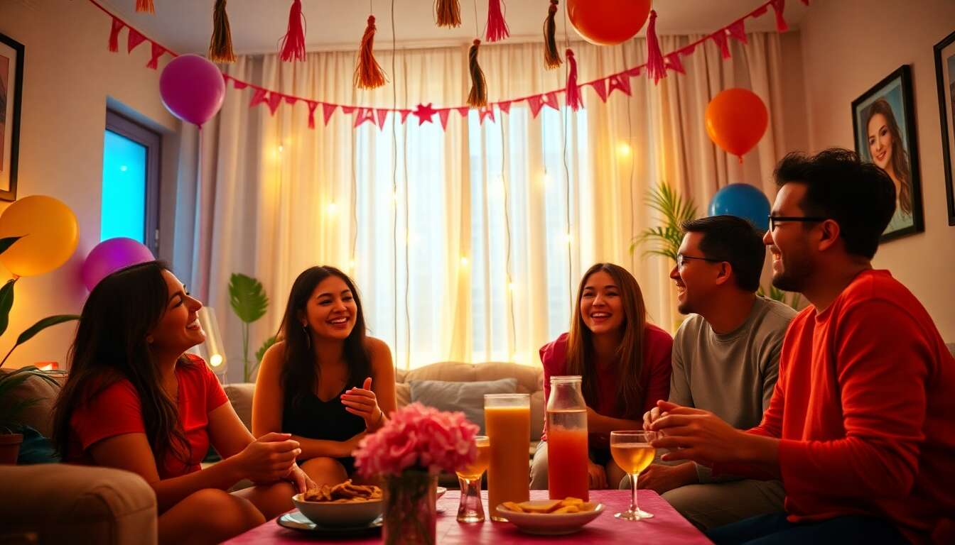 Créer une ambiance festive avec des décorations simples