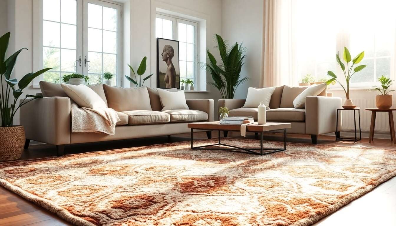 Tapis élégants et confortables : accentuez votre sol