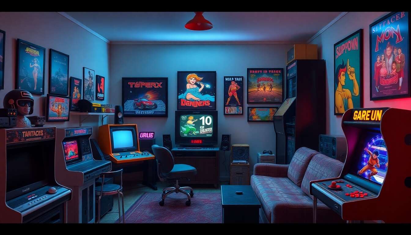 Objets déco rétro-gaming pour embellir votre espace Objets déco rétro-gaming pour embellir votre espace
