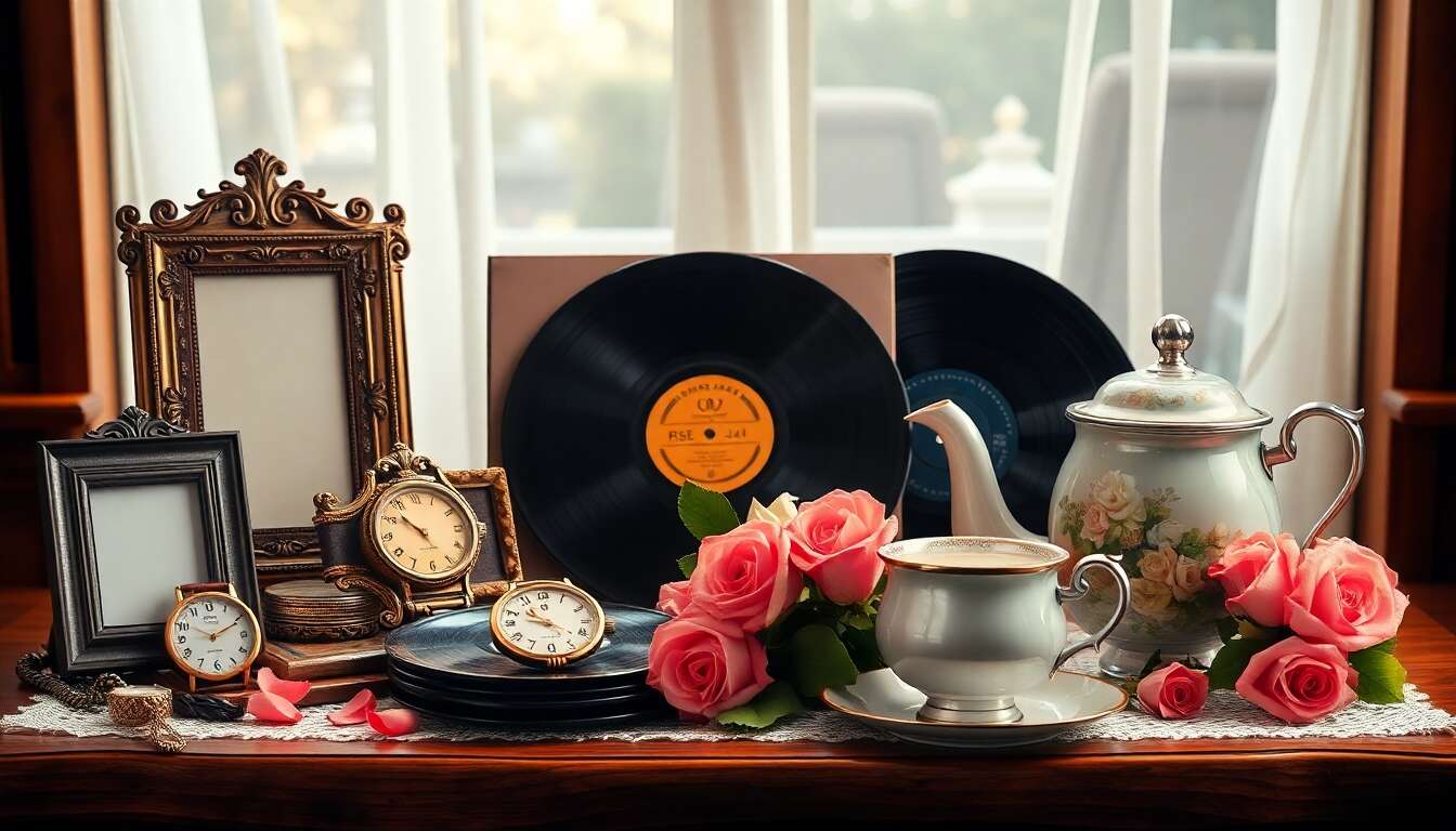 Sélectionner le cadeau rétro parfait