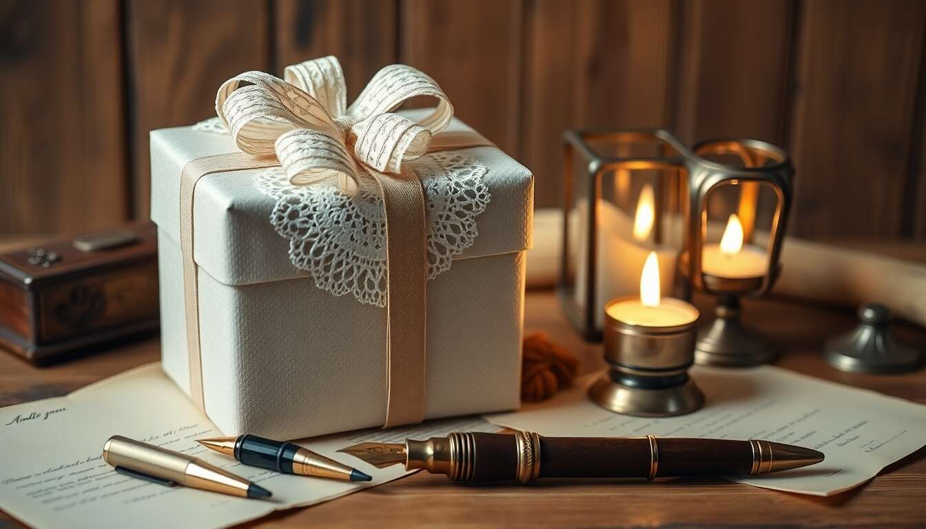 La touche finale : emballages et présentations vintage