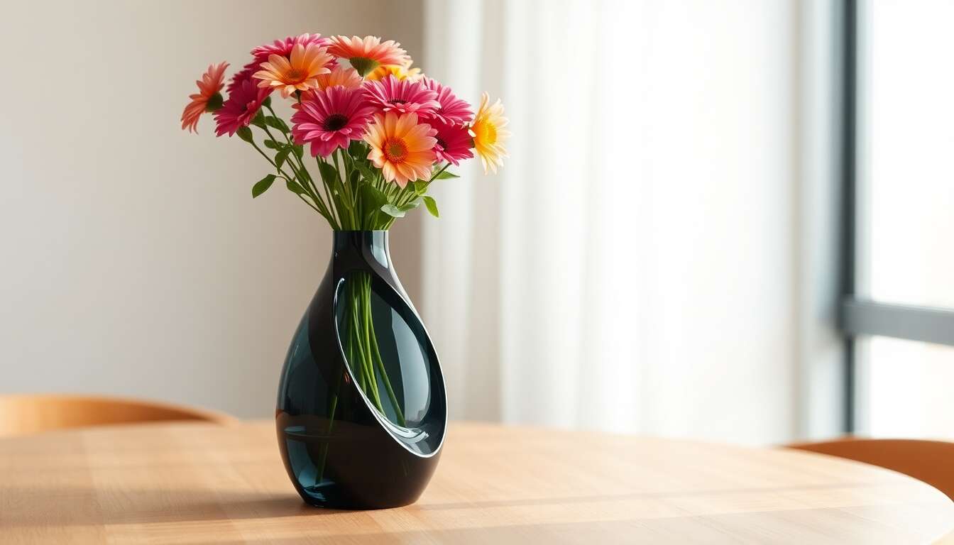 Vase design : entre surprise et &eacute;l&eacute;gance classique