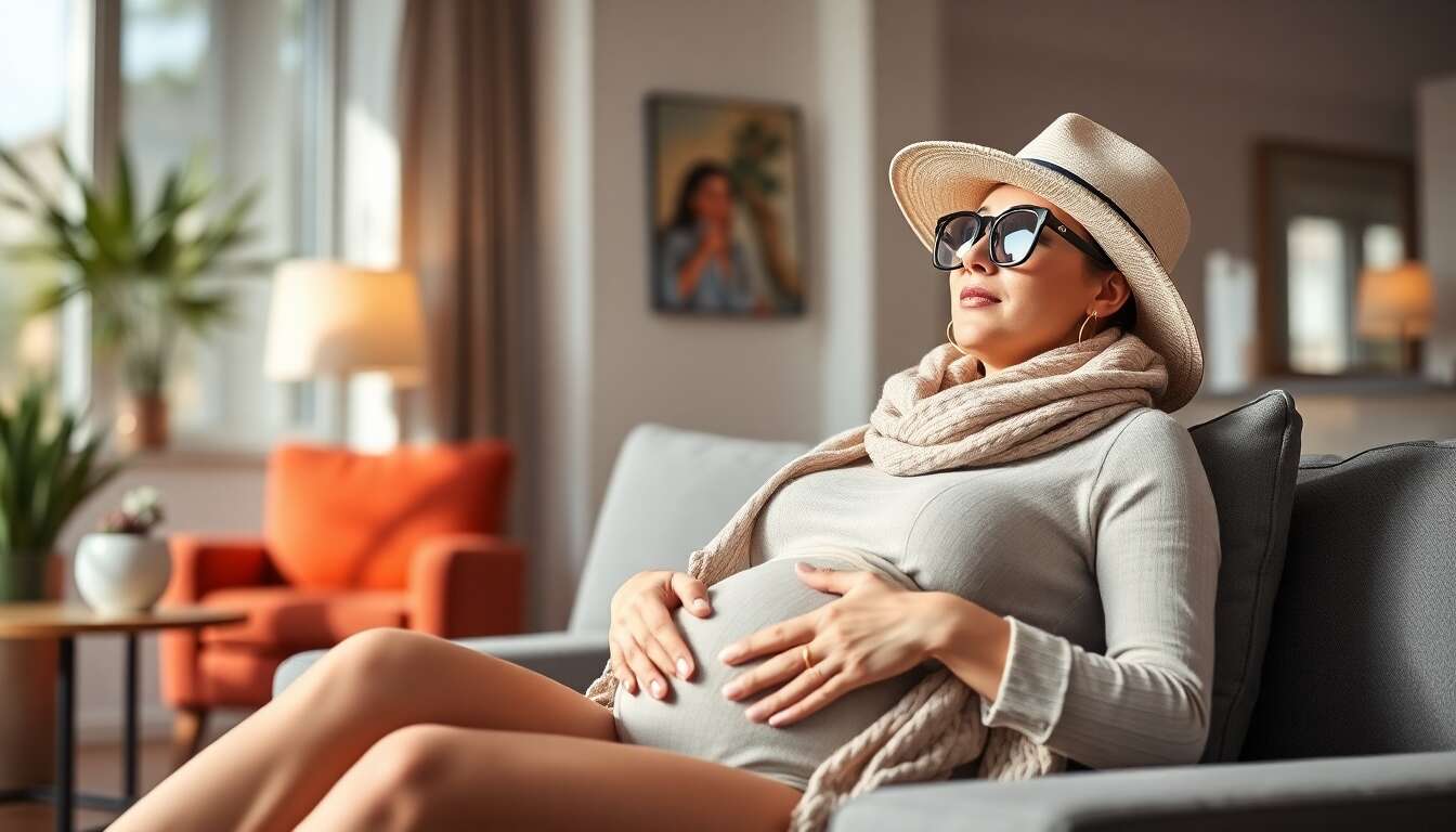 Accessoires de mode pour un confort styl&eacute; durant la grossesse