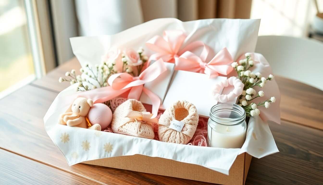 Coffrets cadeaux sur mesure pour toutes les &eacute;tapes de la grossesse