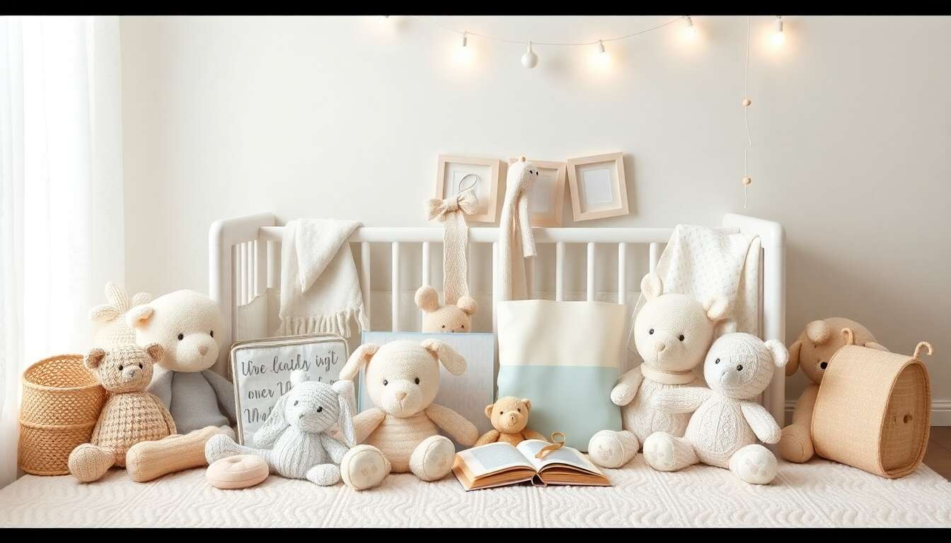 Id&eacute;es incontournables de cadeaux de naissance unisexes