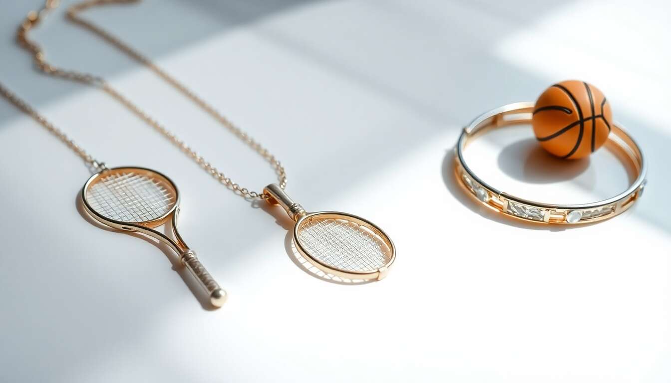 Bijoux personnalis&eacute;s pour les amateurs de sport