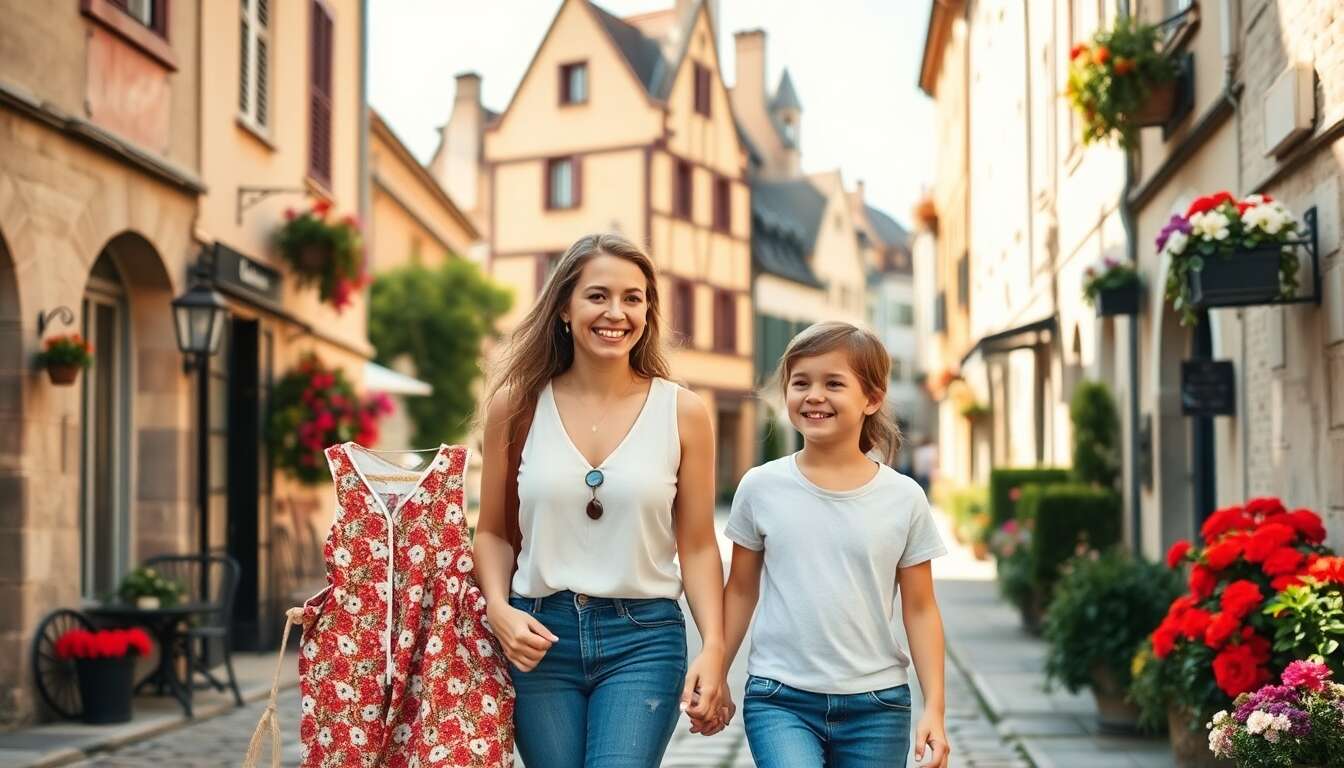 Visite culturelle dans une ville pittoresque