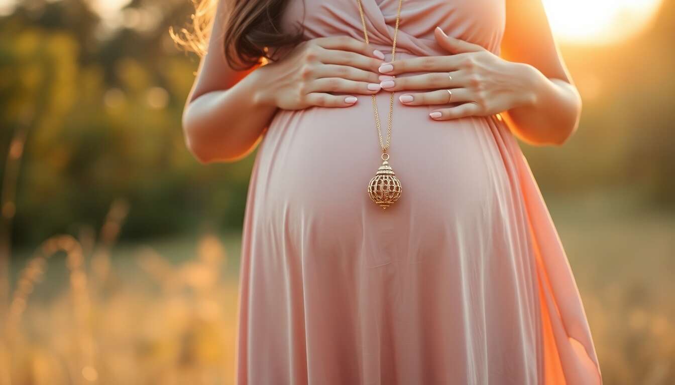 Bola de grossesse : un bijou traditionnel et protecteur