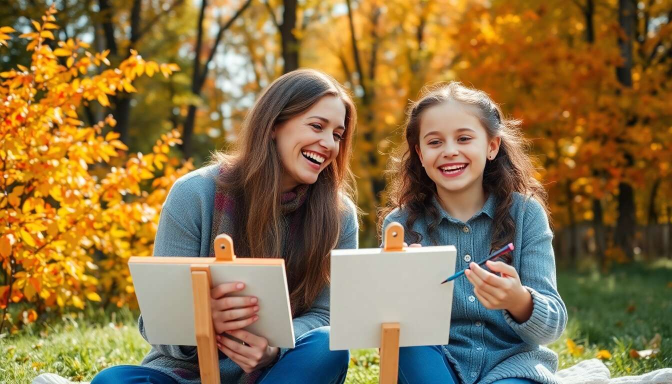 Moment de détente : séance bien-être mère-fille Moment de détente : séance bien-être mère-fille