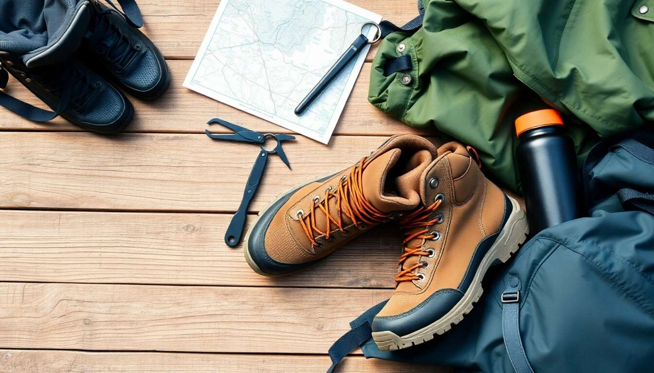 &eacute;quipement essentiel pour se lancer dans l'aventure