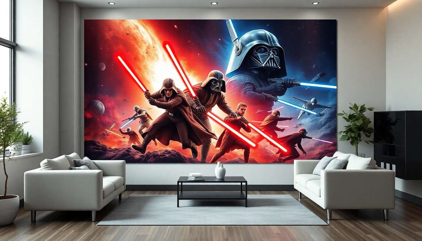 D&eacute;couvrez les posters xxl star wars