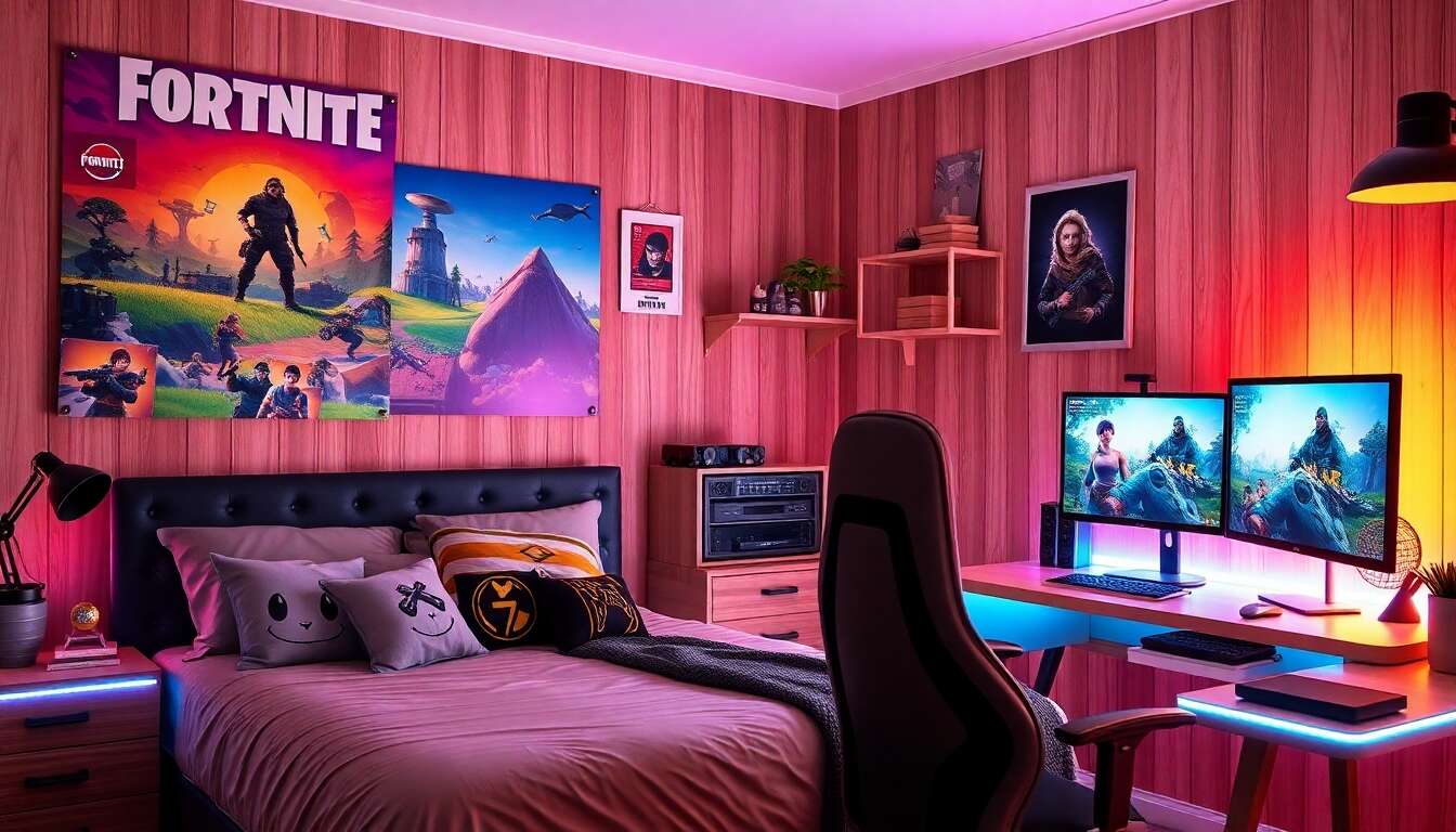 Articles de d&eacute;coration fortnite pour &eacute;gayer ton espace