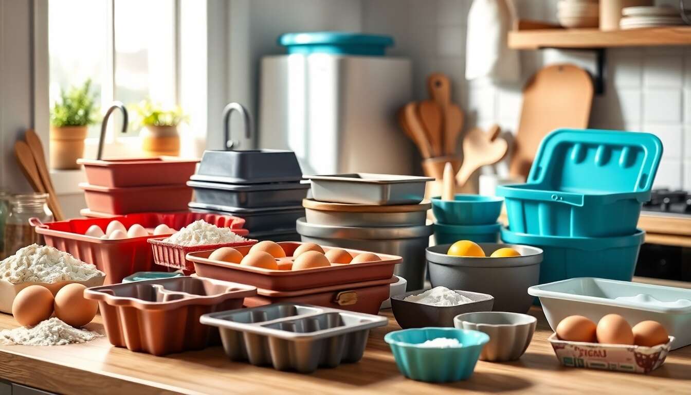 Les moules &agrave; p&acirc;tisserie : essentiels pour r&eacute;ussir chaque cr&eacute;ation