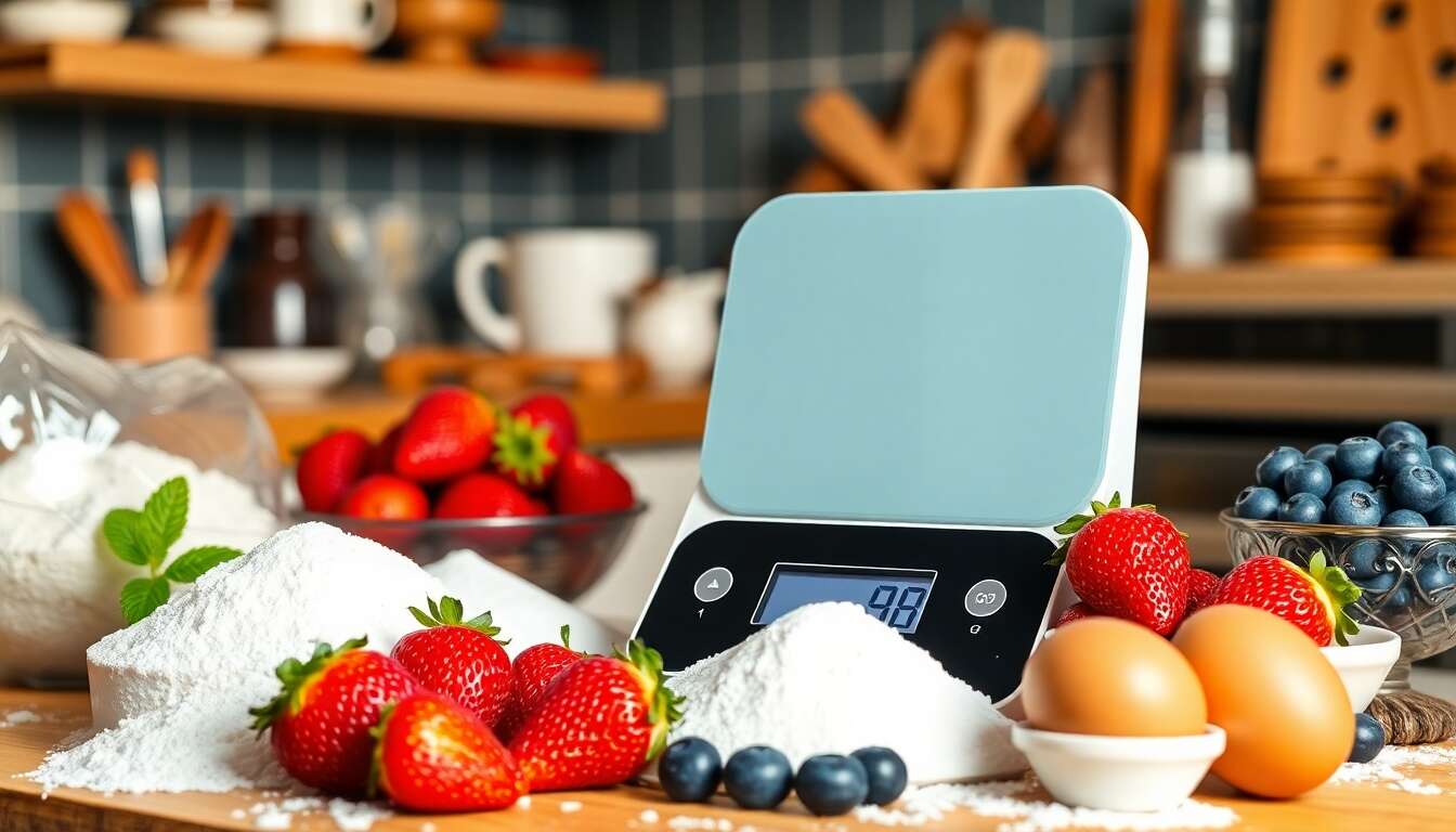Balance de cuisine : pr&eacute;cision au service de vos recettes