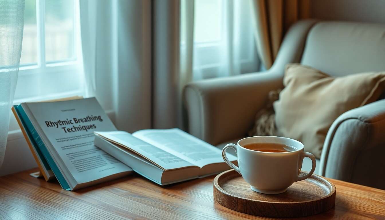 Focus sur la respiration rythmique