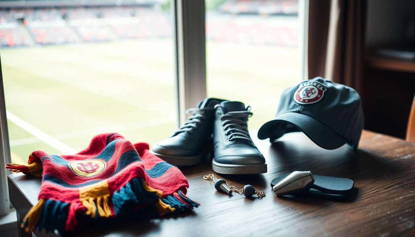 Les accessoires incontournables pour les supporters de football