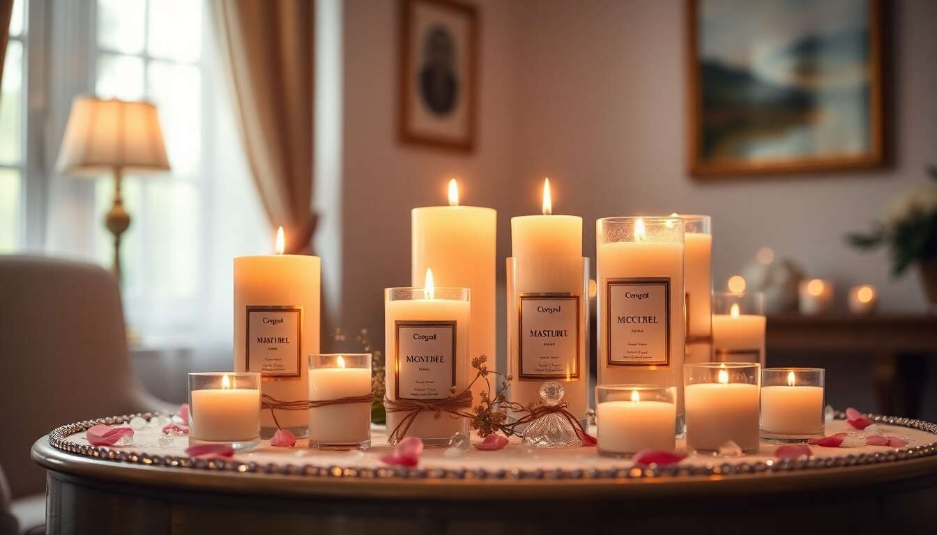 Le charme des bougies parfum&eacute;es comme cadeau