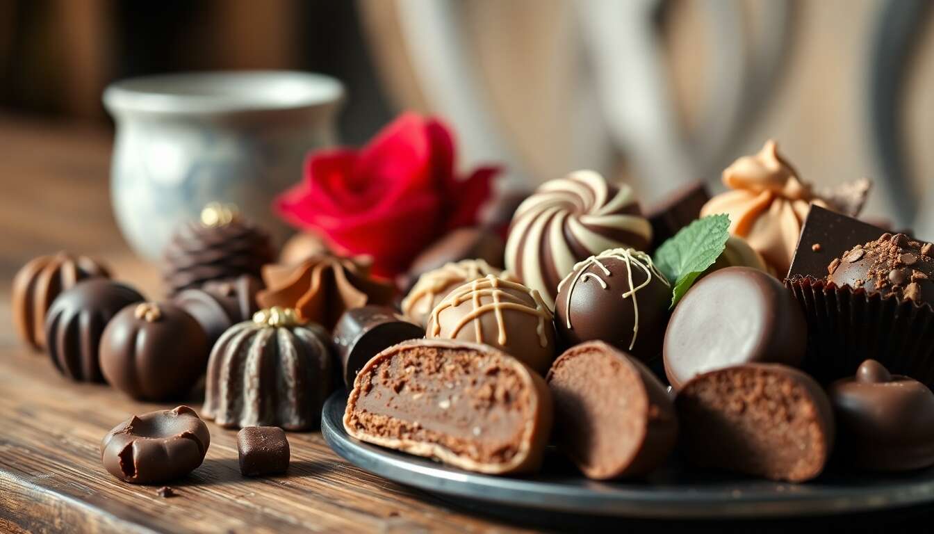 Les douceurs sucr&eacute;es et chocolats d'exception