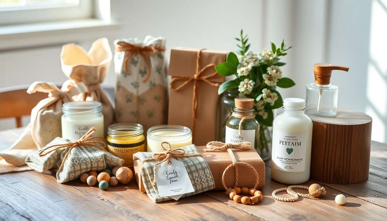 Cadeaux faits main pour une touche personnelle