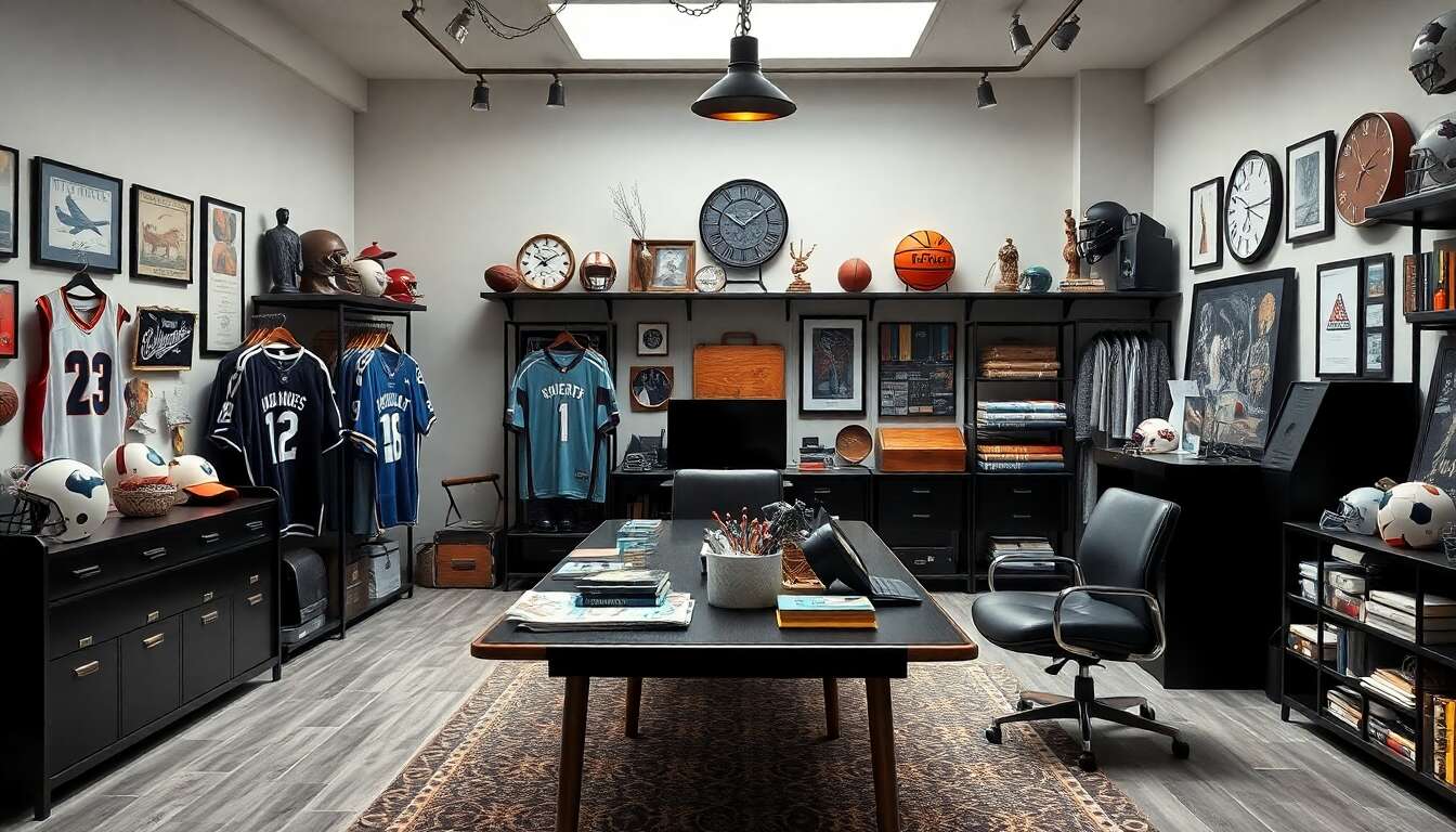 Objets de collection incontournables pour les fans de sports